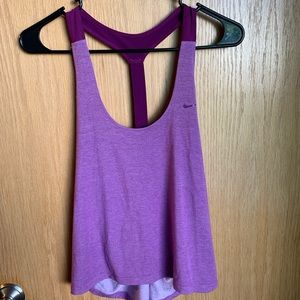 Purple Nike Tank Top